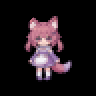 プラムのドット絵